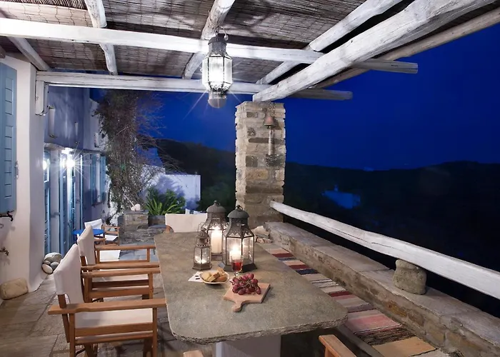 Elegant Island House Semesterbostad Chatzirados